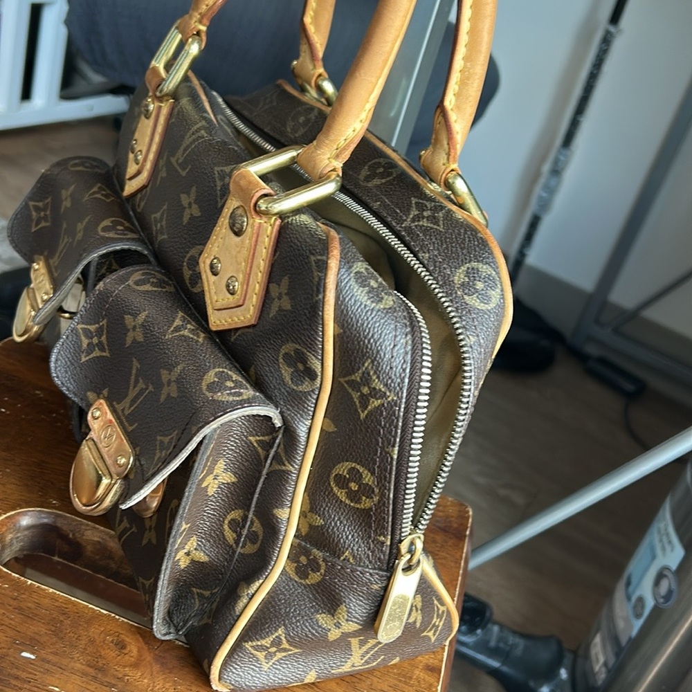 Louis Vuitton Brown Monogram Satchel - Picture 2 of 13